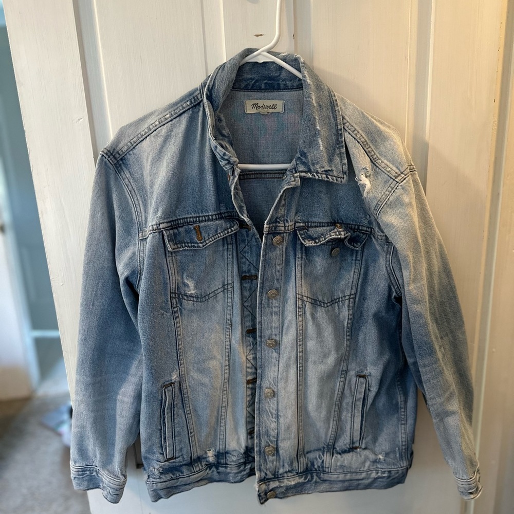Madewell Distressed Jean Jacket